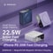 22.5W Fast Charging Powerbank for Laptop Mini Portable Charger, Magnetic Wireless Charge Compatible with Magsafe iPhone