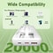 Fast Charging Power Bank Portable Charger Dual Input Multi Output Compatible With IPhone And Samsun 4