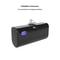 Fast Charging Portable Charger Mini Power Bank Foldable USBC Lightning External Battery For IPhone 1