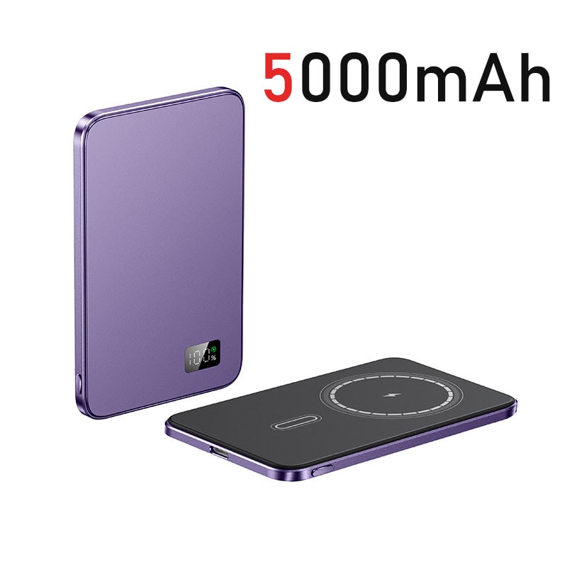 Fast Charging Magnetic Powerbank, Ultra Thin Wireless Charger For Magsafe iPhone