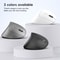 Dual Mode Vertical Mouse, Ergonomic Rechargeable ABS, Wireless Mouse for PC, Type-C Connect