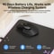 Bluetooth Mouse Ergonomic MultiMode Wireless Mouse 4000 DPI Rechargeable Connect Up To 4 Devices 4