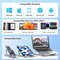 Laptop Holder Bracket HDMI SD TF, Universal Laptop Stand With USB Type-C HUB, Memory Card For MacBook, iPad Pro, Lenovo