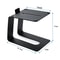 Studio Monitor Support Rack, Professional Desktop Speaker Stand, Speaker Holder, Tabletop Device Riser, Bookshelf