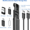 5 in 1 Cable Charging Case Set, MagicFiber PD60W USB C To Type C, Cable For iPhone, USB Adapter Cable For Samsung