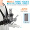 Durable ABS Material Chest Mount Phone Holder, 5-in-1 Design, Adjustable Strap, Ergonomic Shoulder Fit