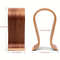 Wooden Headphone Stand U Shape Walnut Headphone Display Stand Universal Desktop Headphone Holder Fo 6