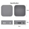 Easy Install Silicone Case for Mac Mini M4 Pro, Waterproof Cover, Precise Opening, Dustproof, Wear Resistant
