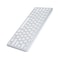 Super Slim Bilingual Bluetooth Keyboard, Portable Wireless Keyboard, Scissor Switch Stable Connection for Laptop
