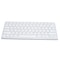 Super Slim Bilingual Bluetooth Keyboard, Portable Wireless Keyboard, Scissor Switch Stable Connection for Laptop