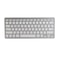 Super Slim Bilingual Bluetooth Keyboard, Portable Wireless Keyboard, Scissor Switch Stable Connection for Laptop