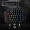 One Handed Mechanical Keyboard Redragon K585 PRO Wireless RGB 7 Onboard Macro Keys Detachable Wrist 2