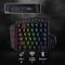 One Handed Mechanical Keyboard Redragon K585 PRO Wireless RGB 7 Onboard Macro Keys Detachable Wrist 2