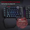 One Handed Mechanical Keyboard Redragon K585 PRO Wireless RGB 7 Onboard Macro Keys Detachable Wrist 3