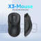 Lightweight Macro Gaming Mouse, X3 PixArt Bluetooth Mouse, 2.4G Tri Mode Connection, Adjustable DPI, 650IPS Speed