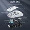 Lightweight Macro Gaming Mouse, X3 PixArt Bluetooth Mouse, 2.4G Tri Mode Connection, Adjustable DPI, 650IPS Speed