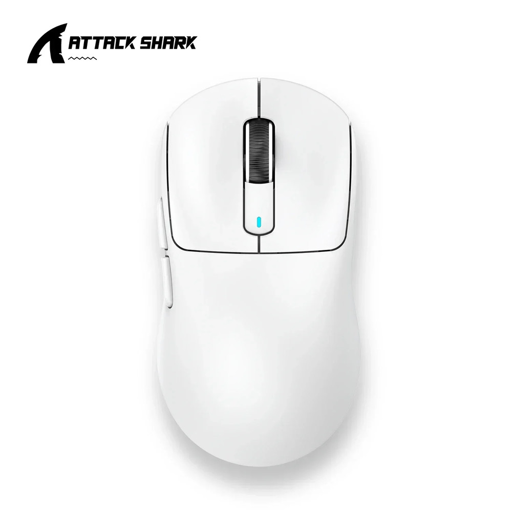 Lightweight Macro Gaming Mouse, X3 PixArt Bluetooth Mouse, 2.4G Tri Mode Connection, Adjustable DPI, 650IPS Speed