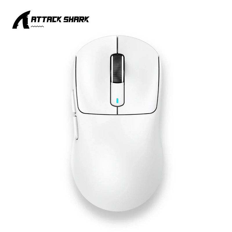 Lightweight Macro Gaming Mouse, X3 PixArt Bluetooth Mouse, 2.4G Tri Mode Connection, Adjustable DPI, 650IPS Speed
