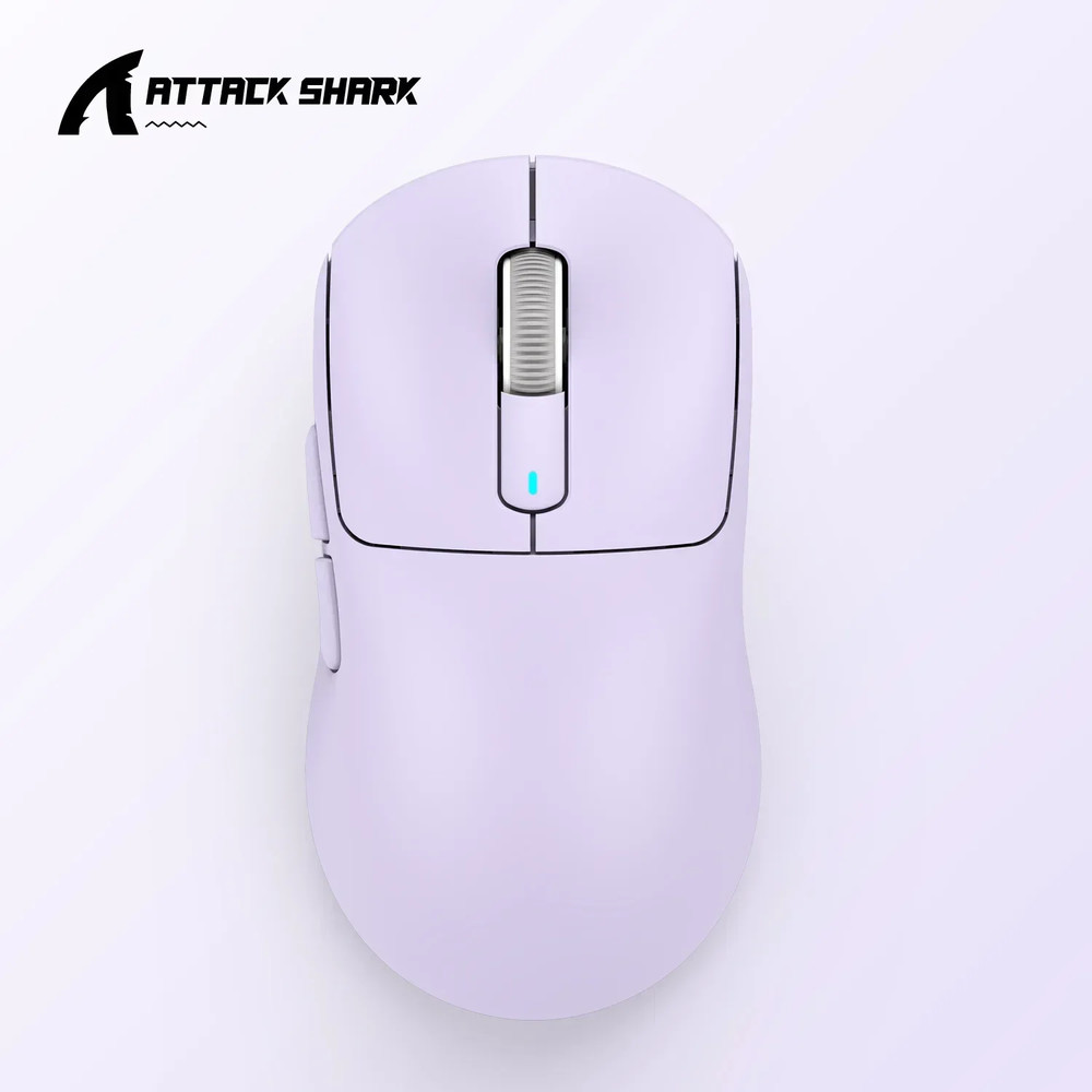 Lightweight Macro Gaming Mouse, X3 PixArt Bluetooth Mouse, 2.4G Tri Mode Connection, Adjustable DPI, 650IPS Speed
