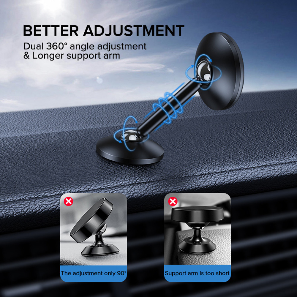 Magnetic Phone Holder in Car Stand Magnet Cellphone Bracket Car Magnetic Holder for iPhone Huawei Xiaomi