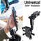 Rearview Mirror Universal Flexible Holder for iPhone, 360 Degree Adjustable Car Phone Holder, Easy Clip Mount Stand