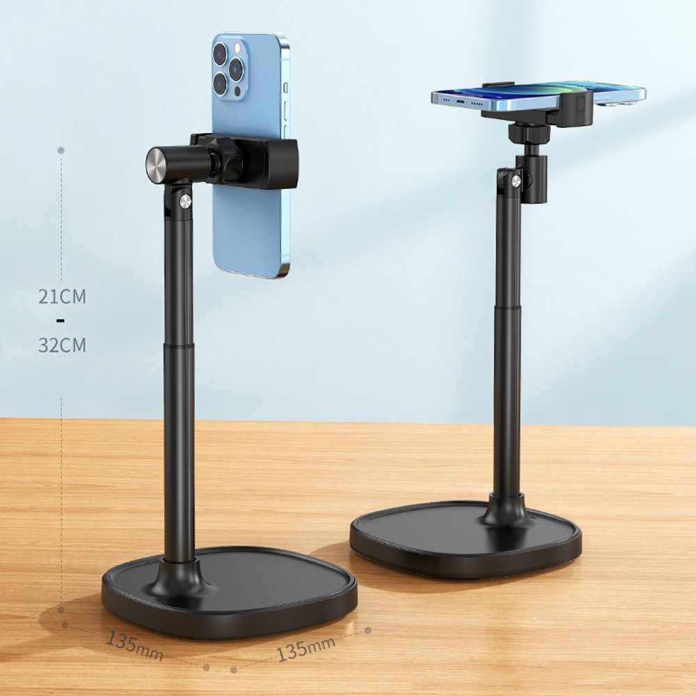 Magnetic Suction Stand For IPhone Desktop Mobile Phone Holder Lift Adjustment Magsafe Mount For Tik 5