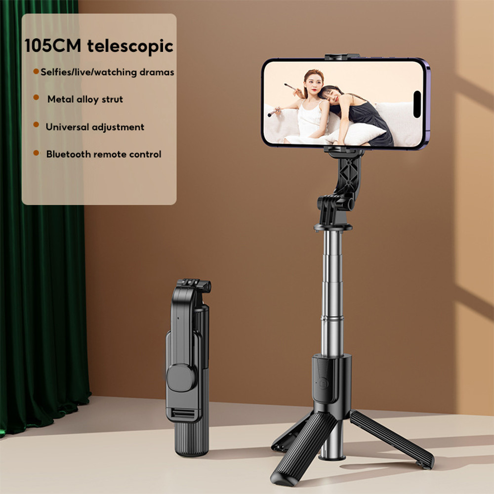 Bluetooth Shooting Tripod Antishake Selfie Stick Overhead Shot Stabilizer Handheld Mobile Phone Hol 7