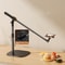 Desktop Shooting Handle, Overhead Mobile Phone Stand with Bluetooth Remote, Video Stand for Jewelry and Food Recording.