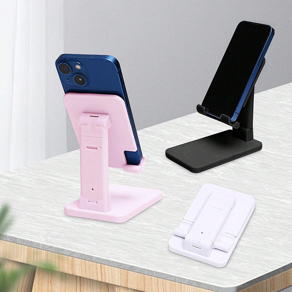 Mobile Phone Support, Adjustable Height Cell Phone Stand, Universal Desktop Phone Holder for Smart Phones Desk Accessory