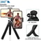 Octopus Tripod Monopod for Phone and Camera, Mini Universal Photography Stand, Smartphone Webcam Holder Clip