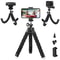 Octopus Tripod Monopod for Phone and Camera, Mini Universal Photography Stand, Smartphone Webcam Holder Clip