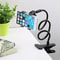 Bed Desktop Bracket Smartphones, Clip Mobile Phone Holder, Stand Portable Flexible Lazy, Desk Mount Stand Base Support