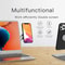 Magnetic Laptop Phone Stand, Ultrathin Display Side Mount for Car, Foldable Aluminum Alloy Back Holder, Rollover Camera