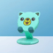 Cute Resin Animal Desk Stand Mobile Phone Holder Tablets Cat Dog Ornament For IPad Smartphone Home 5