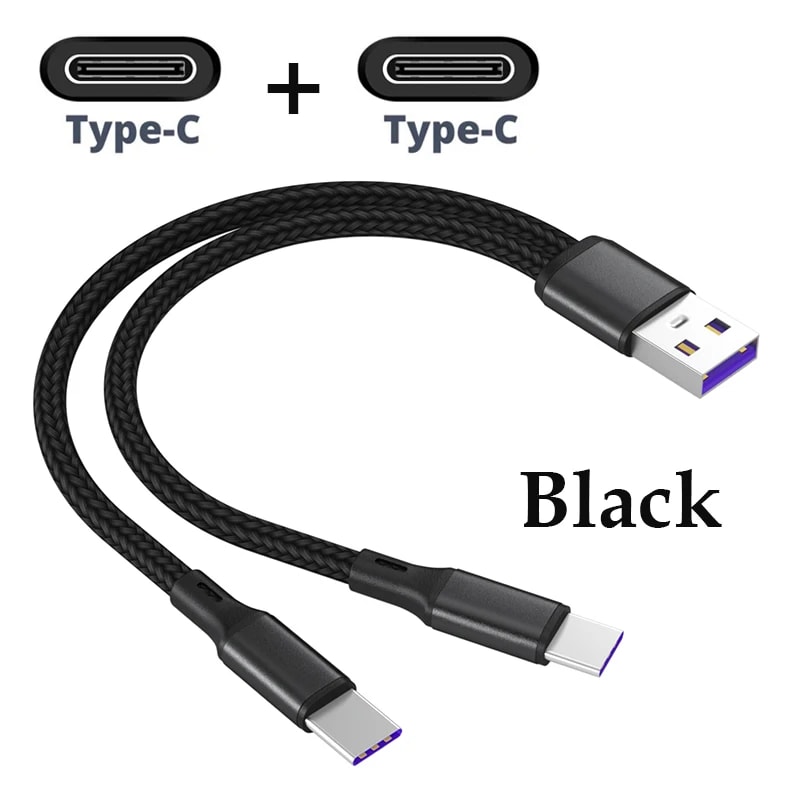 Data Cable Type C Micro Fast Charging Cable Y Splitter Fast Charging Cable For Almost All Latest Sm 5