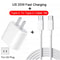 Quick Charger For IPhone For Apple Original 30W Type C Charger Mini Fast Chargin Cable 9