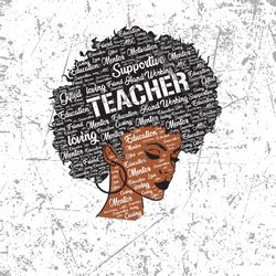afro african american black teacher png, natural hair art, afro girl, black pride, melanin png, black teacher