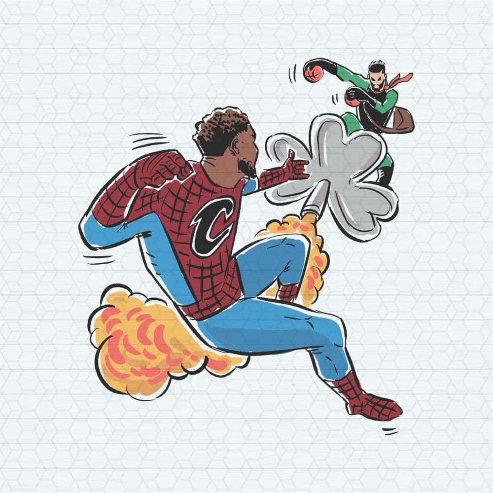 ChampionSVG-Cleveland-Cavaliers-Spider-Man-vs-Boston-Celtics-SVG.jpeg