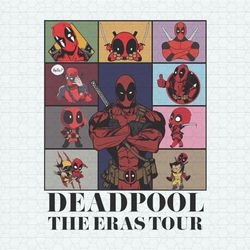 funny deadpool the eras tour png