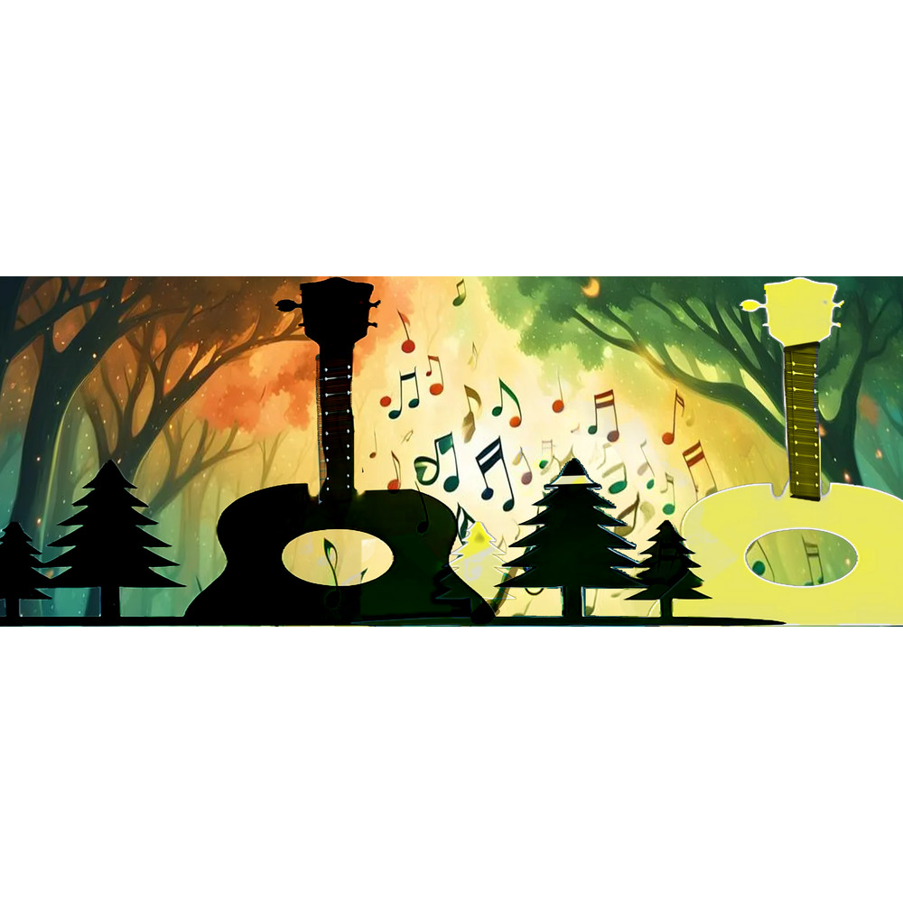 Musical Forest Clipart 1