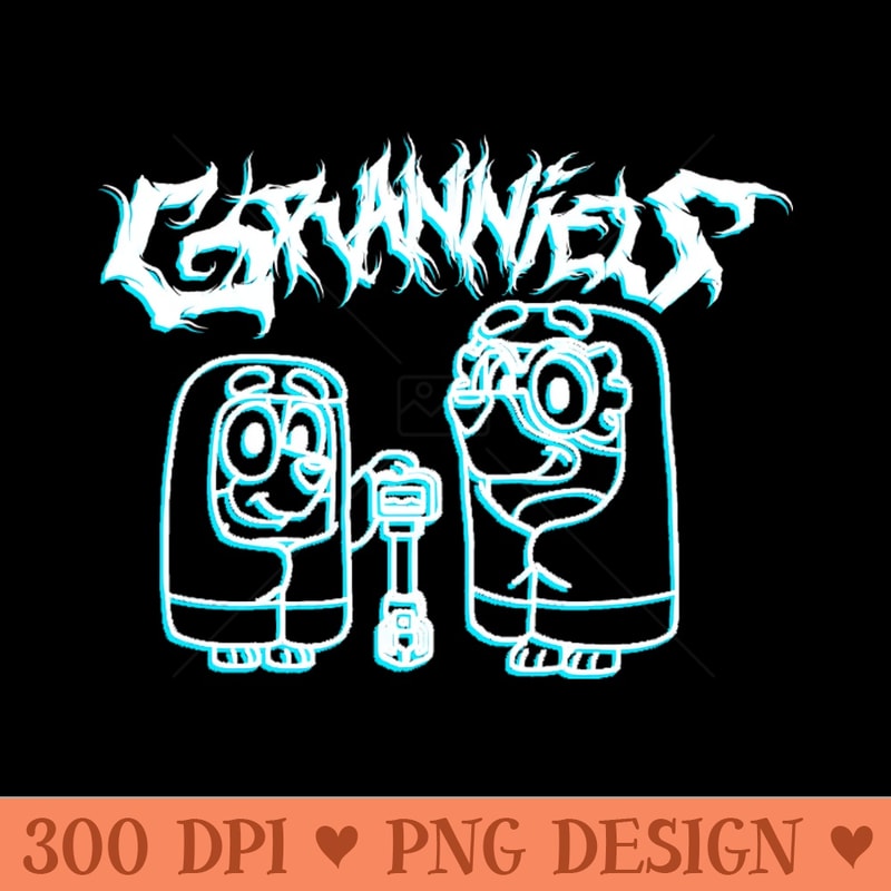 Bluey Metal Grannies - Transparent PNG - Convenience