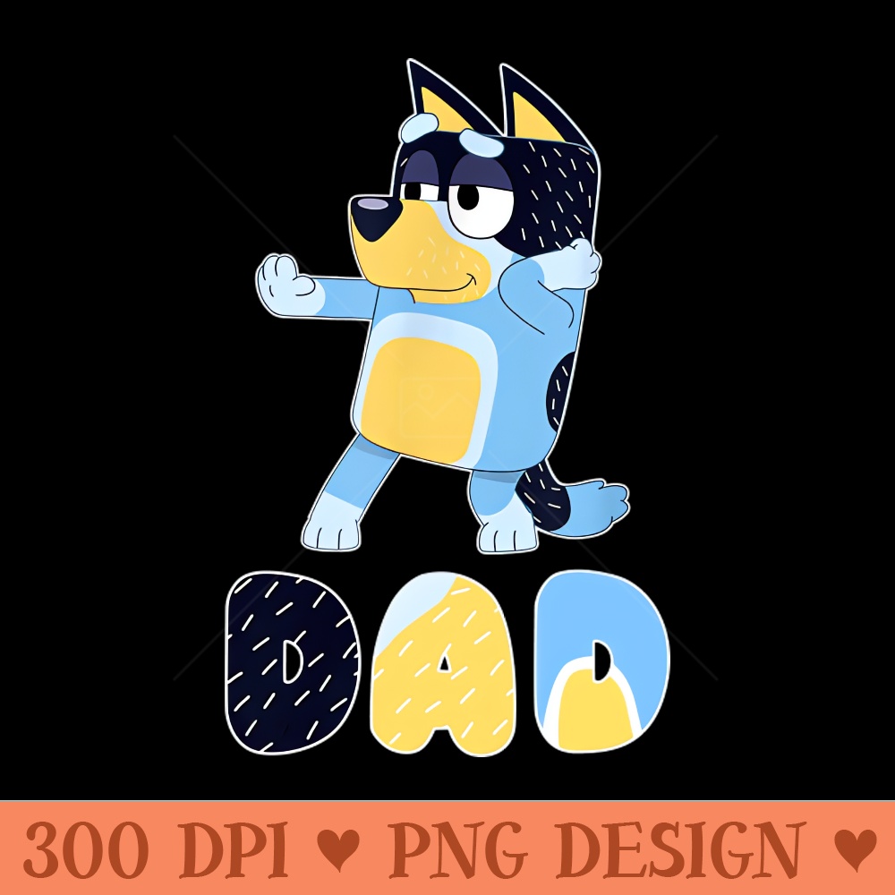 Bluey and Bingo - Digital PNG Graphics - Popularity