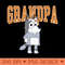 Bluey Grandpa - PNG Graphics - Variety