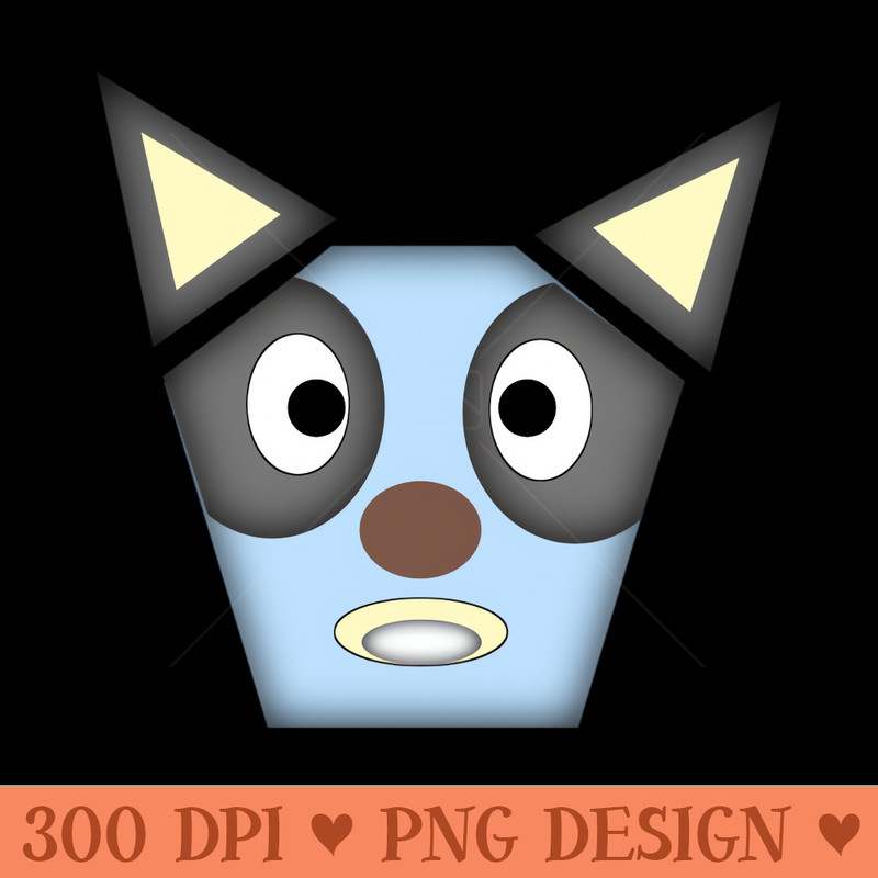 Bluey - Digital PNG Download - High Quality 300 DPI