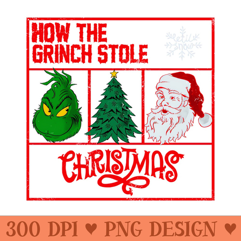 How To Grinch Stole - PNG File Download - Variety