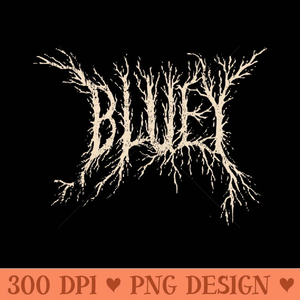 Bluey KIds Metal - Vector PNG Download - Popularity