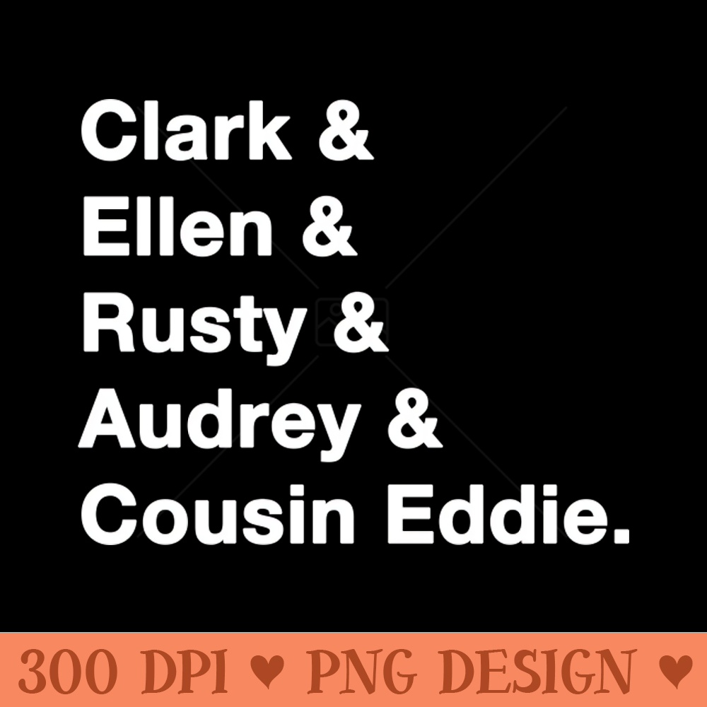 Christmas Vacation Names White - PNG Download Collection - Flexibility