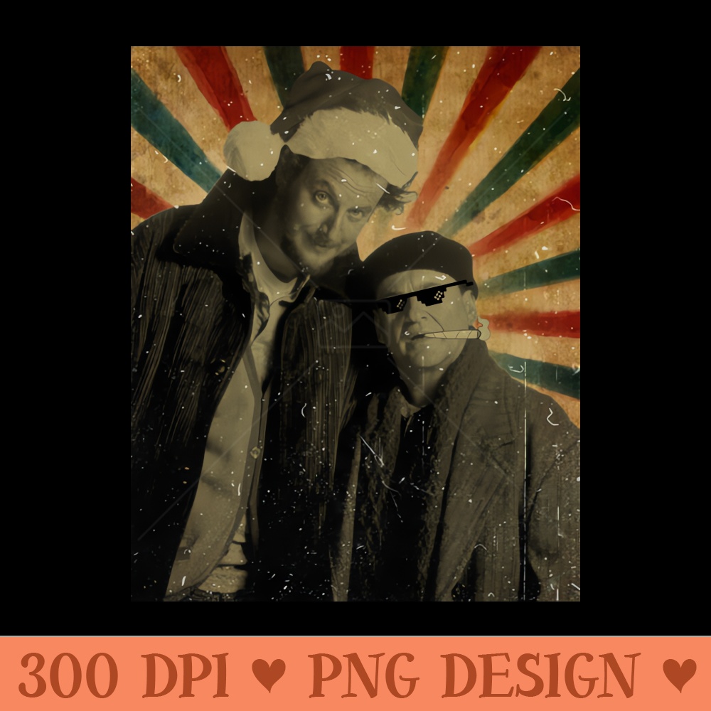 Happy Holidays christmas From The Wet Bandits - PNG Download Collection - Variety