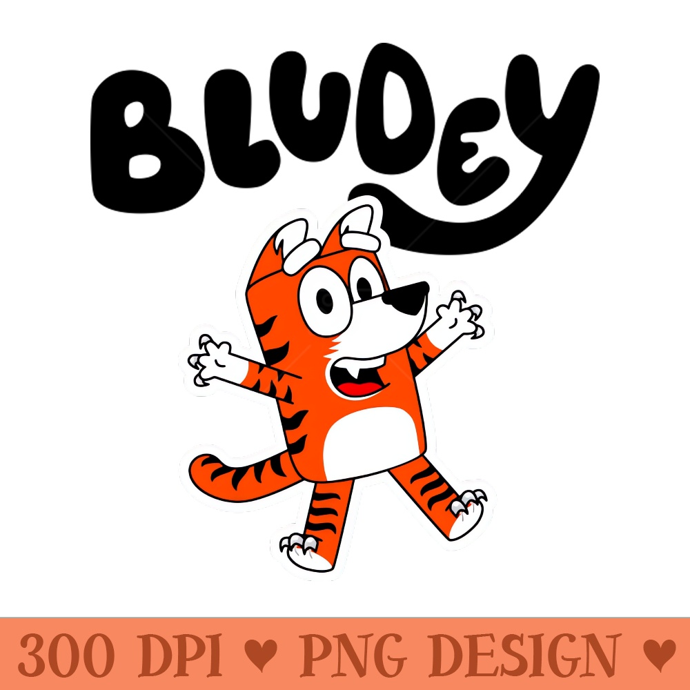 BluDey! Orange Variation B - Digital PNG Art - Convenience