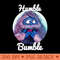 Humble Bumble Monster - PNG Design Downloads - Variety